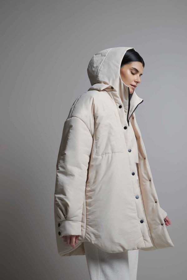 Куртка AW004 ванильная - фото 5