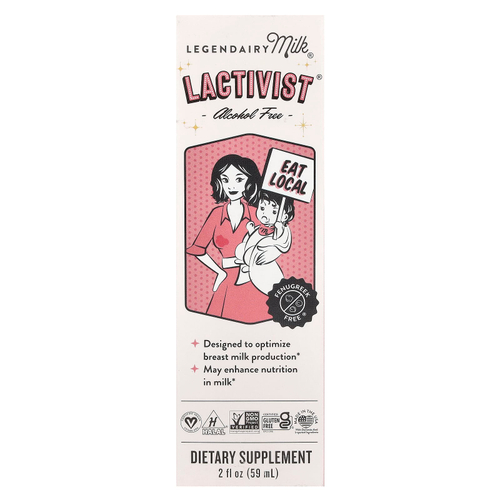 Legendairy Milk, Lactivist®, без спирта, 59 мл (2 жидк. унц.)