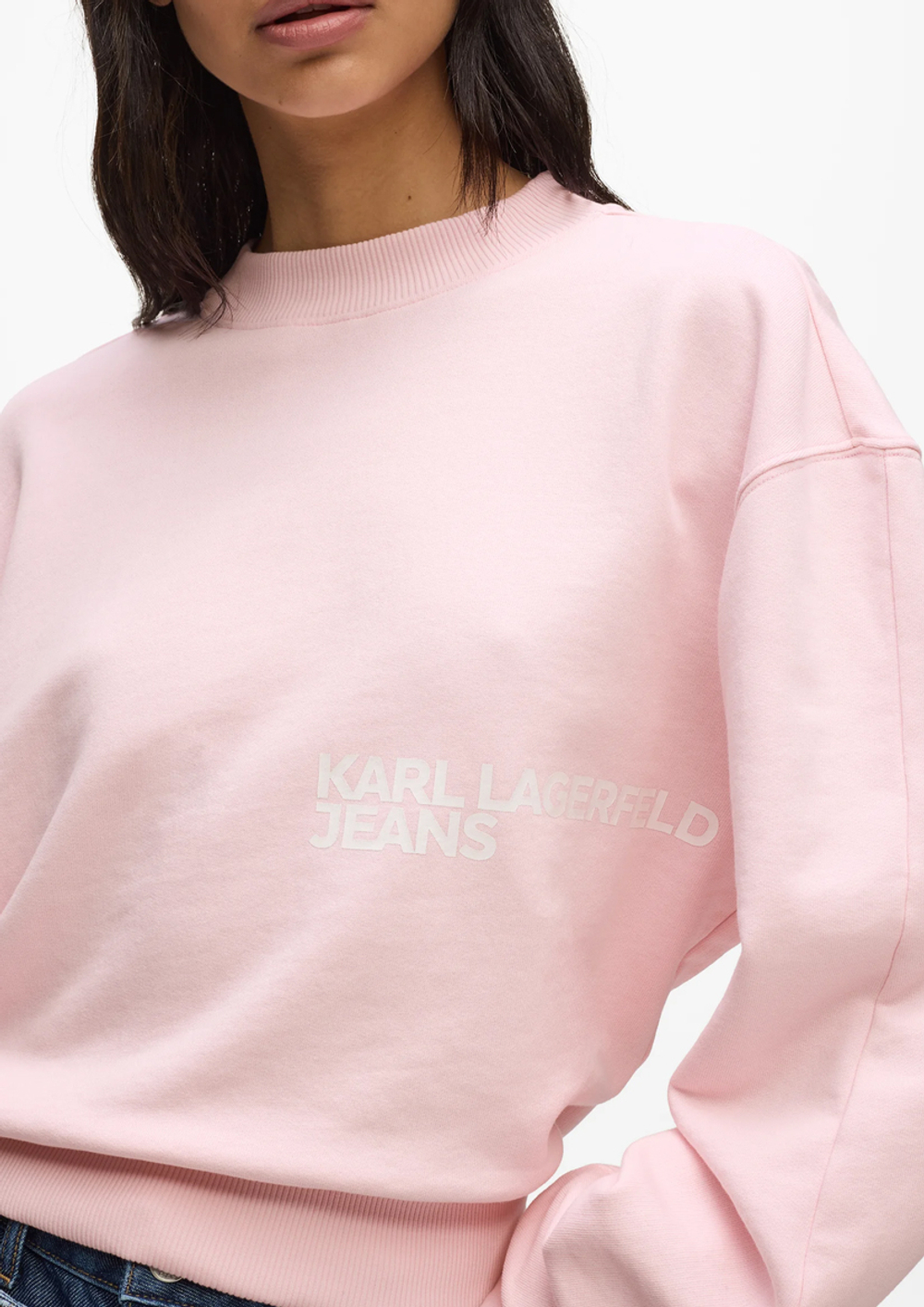 Свитшот KARL LAGERFELD JEANS Reg Ruched Slv Sweat