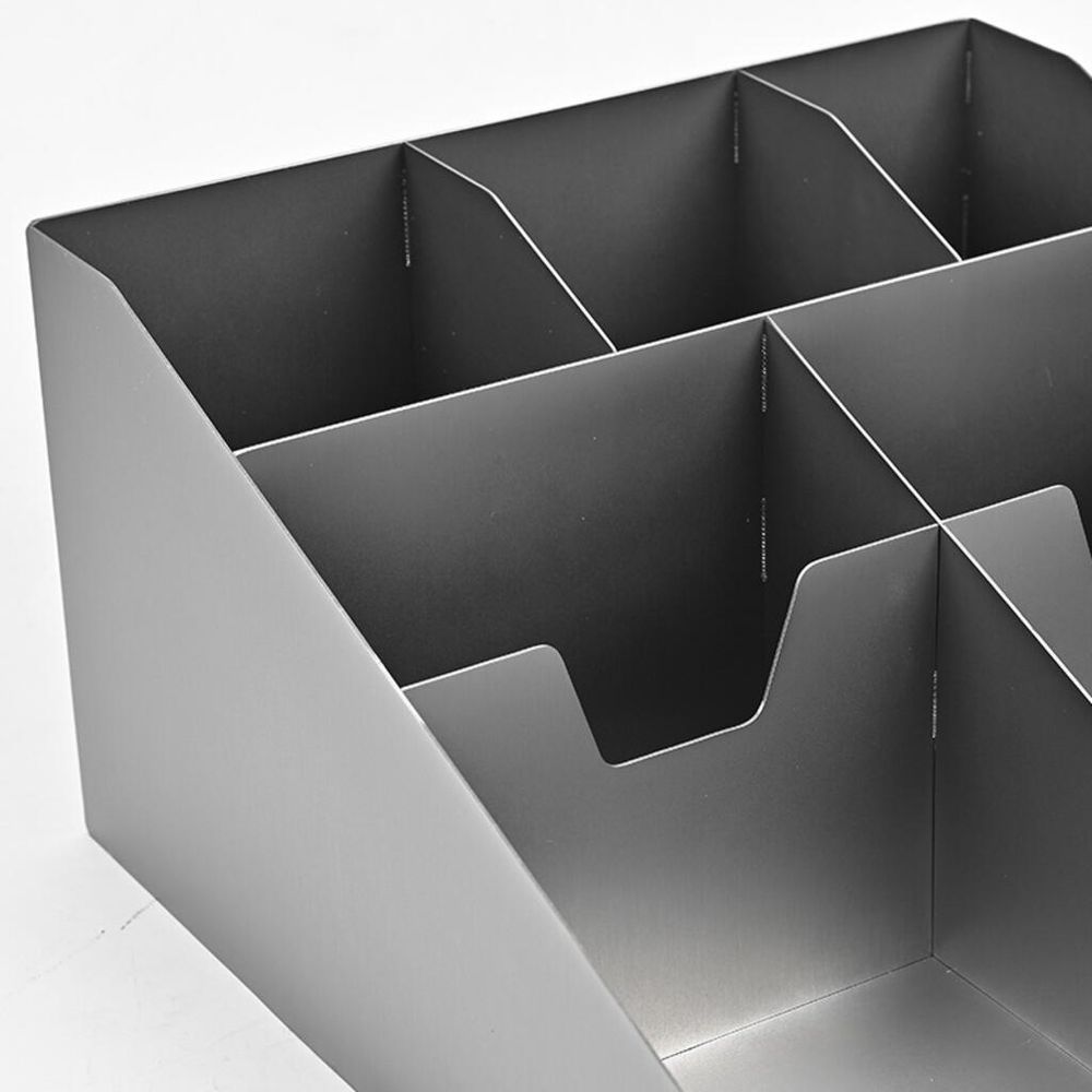 Станция диспенсер для кофейных аксессуаров 28*31*16 см нерж. P.L. Barbossa