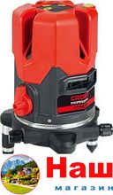 Уровень лазерный CT44023/2V 1H 1D/до 30 м/диод OSRAM/ЗЕЛЕНЫЙ ЛУЧ//CROWN