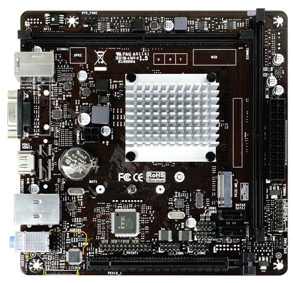 Материнская плата mini-ITX Biostar J4125NHU