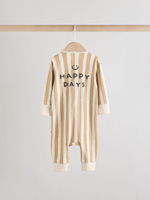 Комбинезон / Cлип для малышей Next AW3-066, 3 шт., Оливковый, Бежевый