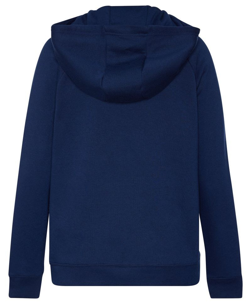 Женская теннисная куртка Australian Open Hoodie Boucle Logo - Blue