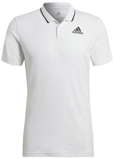 Мужское теннисное поло Adidas Tennis Freelift Polo M - white/black
