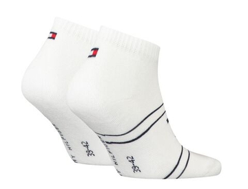 Теннисные носки Tommy Hilfiger Sneaker Sport Patch 2P - белый