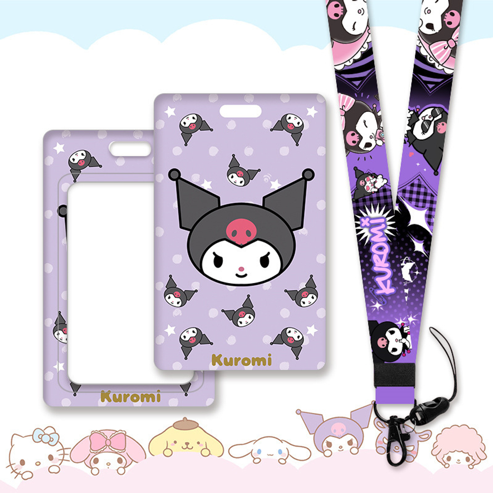 Кардхолдер с лентой "Санрио / Sanrio  - Куроми"