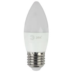 Лампа светодиодная ЭРА STD LED B35-11W-827-E27 11Вт свеча теплый белый свет Е27