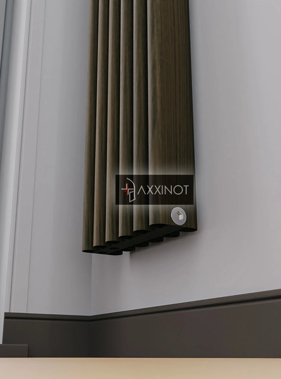 Axxinot Bramer V 2500 - вертикальный алюминиевый радиатор высотой 2530 мм