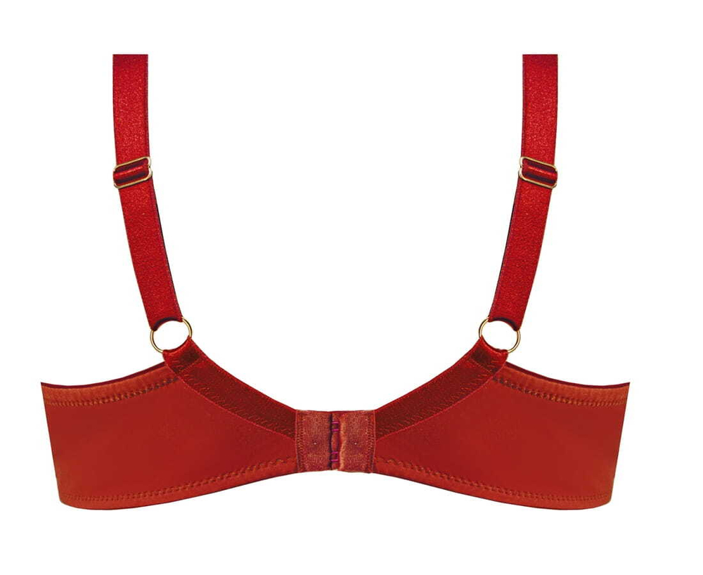 Бюстгальтер Clarisa с чашками на тонком поролоне (Размер: 85C) (Цвет: терракотовый)