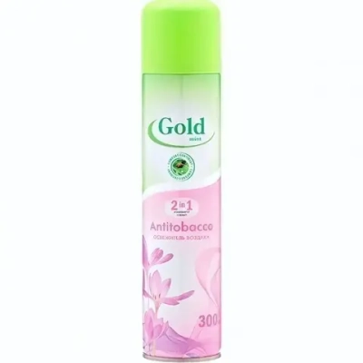 Освежитель воздуха ГОЛД ВИНД Antitobacco 300мл