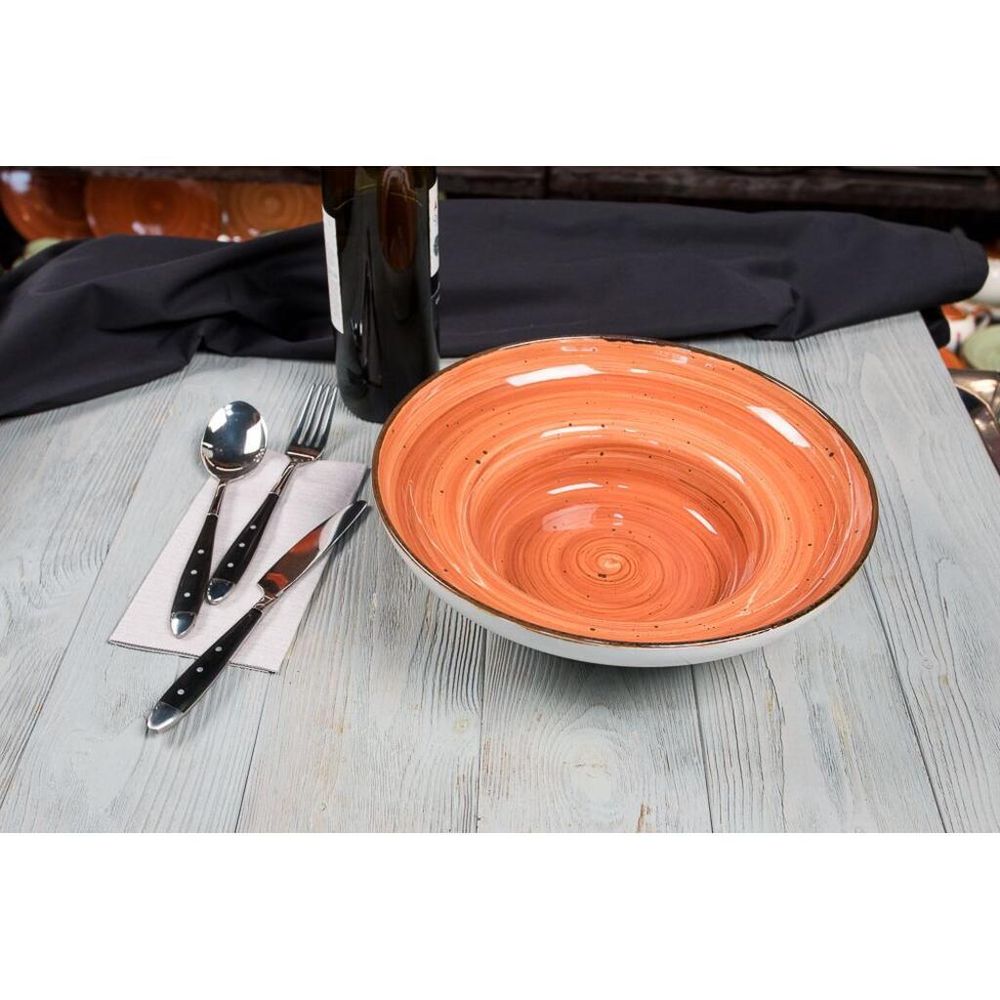 Тарелка глубокая 700 мл d 28 см h8,5см для пасты/супа/салата   Fusion P.L. [2]