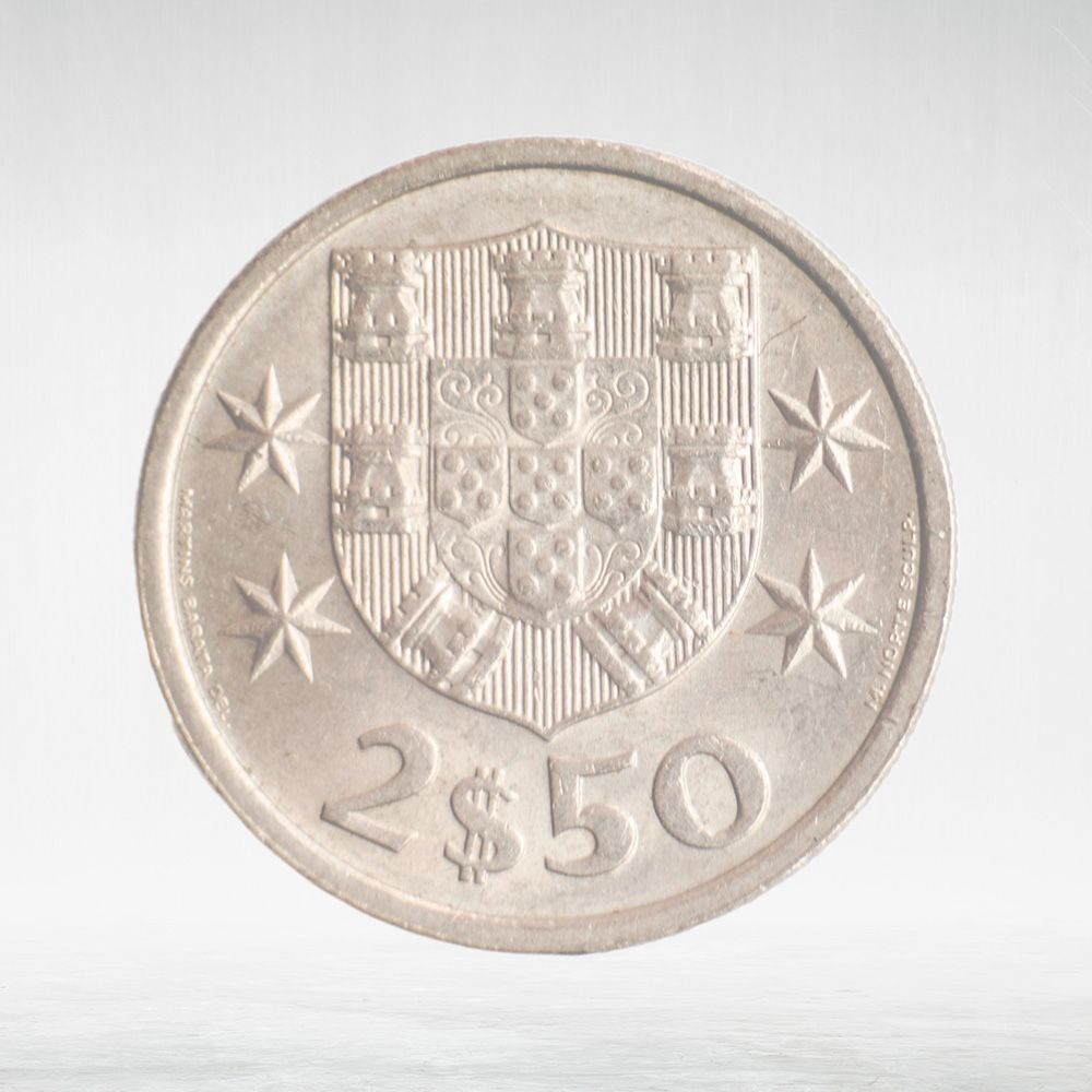 Portugal, 2.50 Escudos, 1983, XF