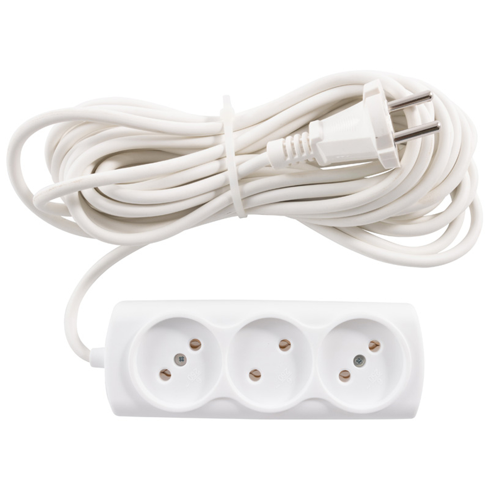 Удлинитель Engy "Премиум" 7м/3роз (ПВС 2х0.75)