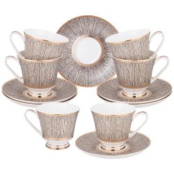 ЧАЙНЫЙ НАБОР LEFARD "МГНОВЕНИЕ" HА 6 ПЕР. 12 ПР. 270 МЛ (КОР=5НАБ.)