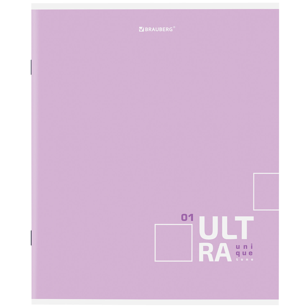 Тетрадь А5 80 л. BRAUBERG скоба клетка обложка картон "Пастельная" Pastel Tone (14 штук в упаковке)