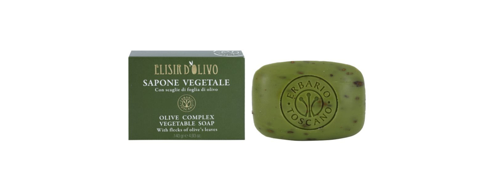 Erbario Toscano Elisir D'Olivo - мыло с оливковым маслом /   140  g  / GTIN 8027291334272