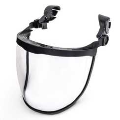 Щиток защитный лицевой РОСОМЗ КБТ Сфера ВИЗИОН ENERGO с креплением на каску, арт. 04737-2