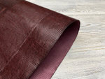 Lizard Mini Bordo (0,9-1,1 мм), цв. Бордо, натуральная кожа