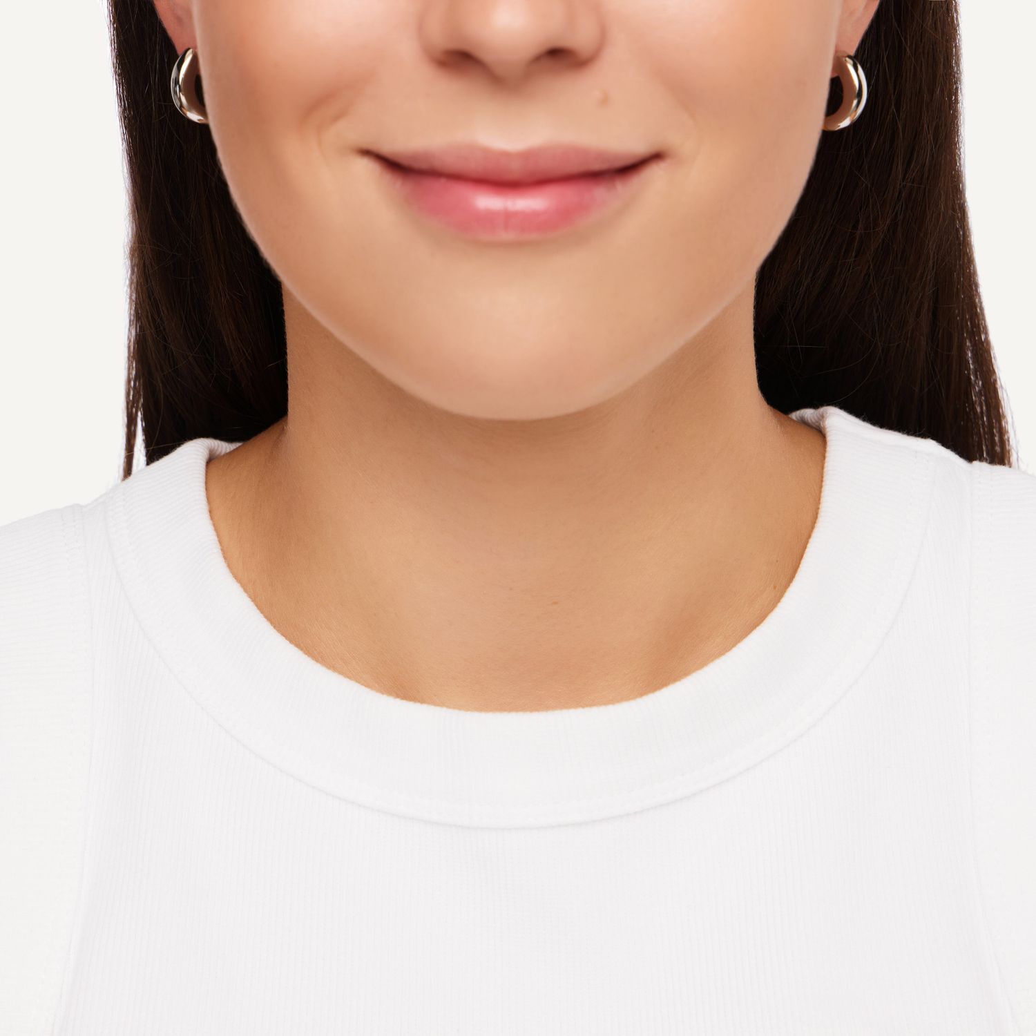 Серьги Double Colored Hoops