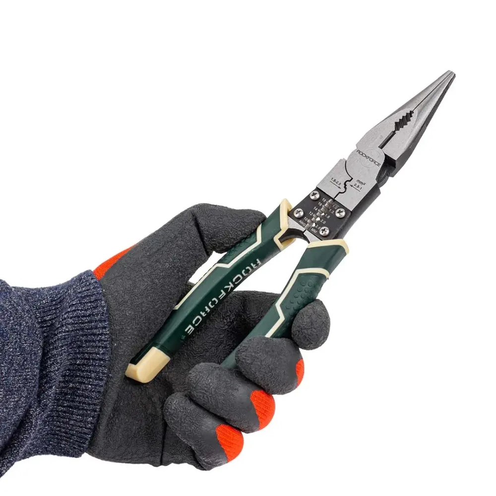 Длинногубцы для снятия изоляции 230мм RockForce RF-610M230
