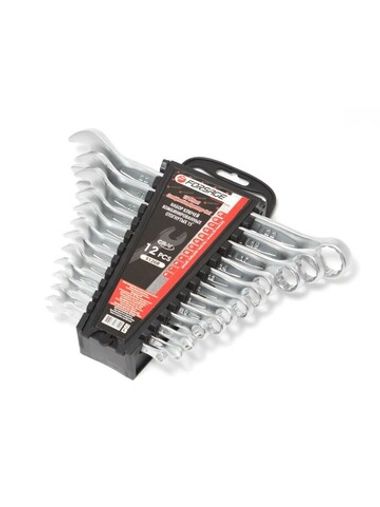 Набор ключей комбинированных 15грд., 12пр. (6-14, 17, 19, 22мм), в пластиковом держателе Forsage F-5126B