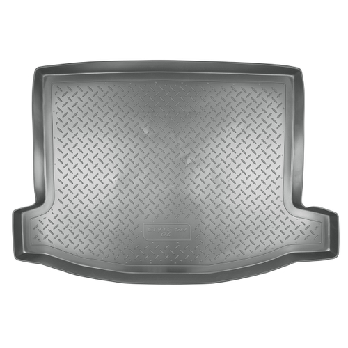 Коврик в багажник Norplast/Unidec для Honda Civic VIII в кузове EU FK1 HB (2006-2012) Серый, полиуретан, арт.NPL-P-30-09-G