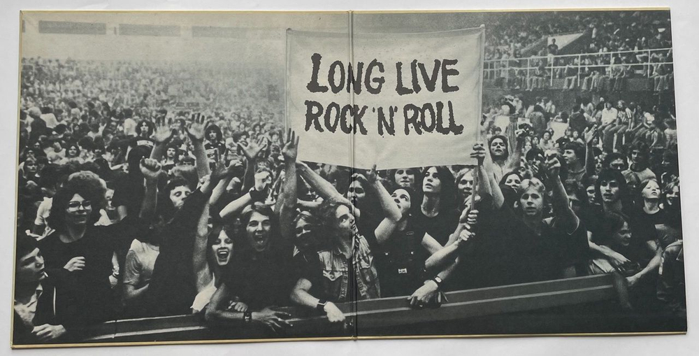 Винтажная виниловая пластинка LP Rainbow Long Live Rock N Roll (Japan 1978) (No Obi) Sensitive To Light
