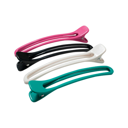 Dewal Зажим для волос CL2410, 12 см, 4 шт/уп