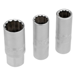 Набор инструментов, 1/4", 3/8", 1/2", Cr-V, S2, усиленный кейс, 151 предмет Stels