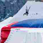 Надувная подушка «LandBag» для фристайла и экстрим-прыжков, 8×8×3,5 м