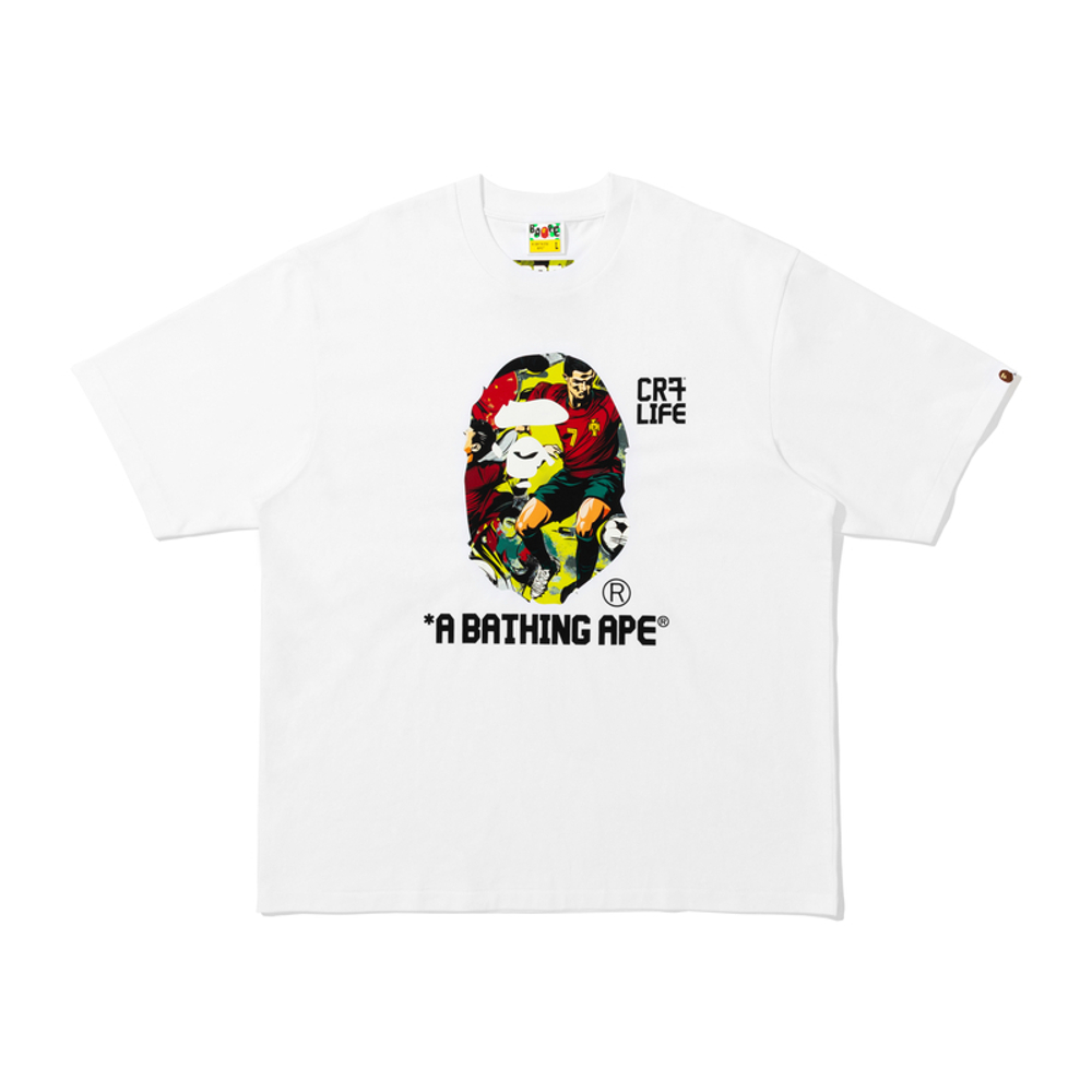 A Bathing Ape Bathing Ape Cr7 Life Collaboration Fw25 Футболка