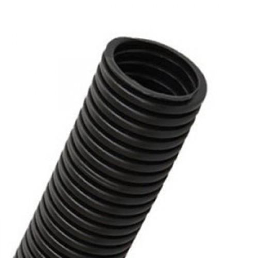 Гофротруба с протяжкой ПНД d20 (25м/б) Черная