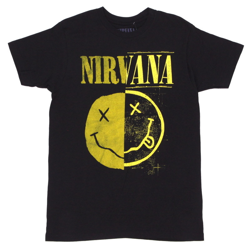 Футболка Nirvana смайл