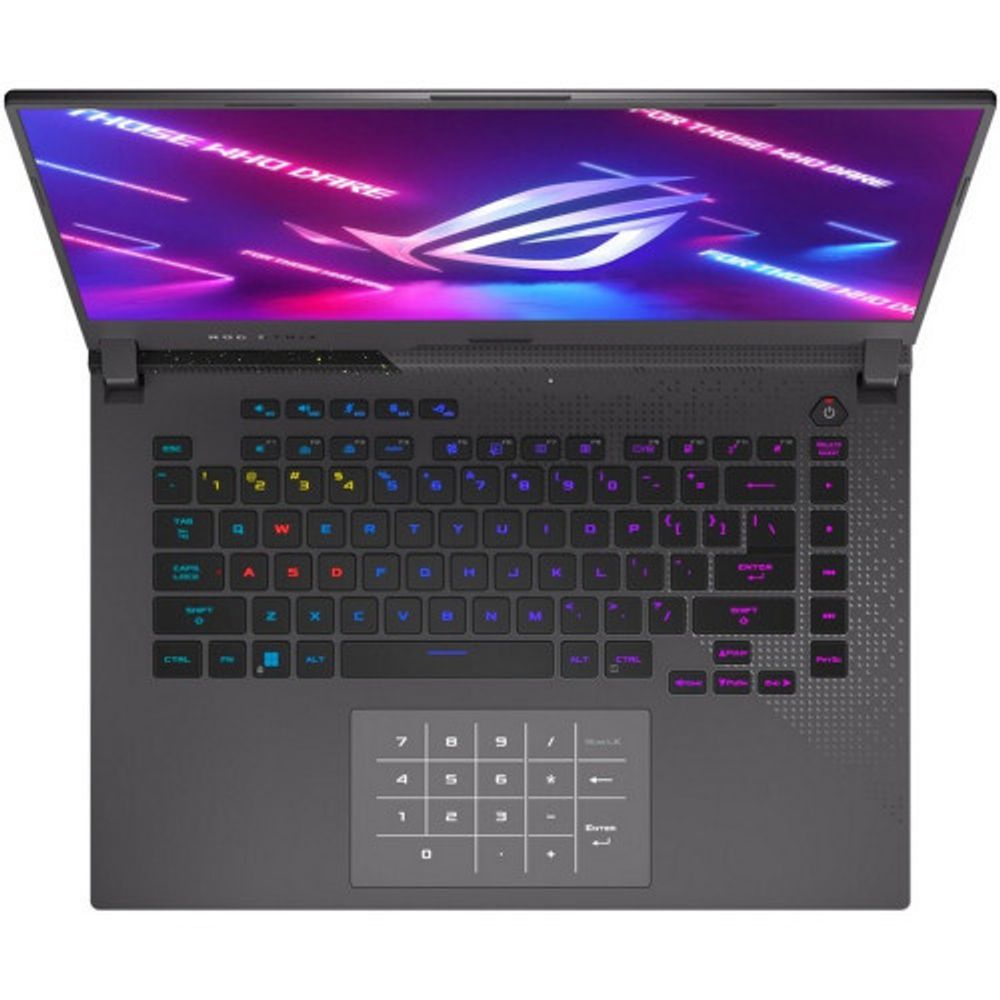 Ноутбук Asus ROG Strix G15 G513RM-HQ171 (90NR0845-M008R0) Eclipse Grey AMD Ryzen 7-6800H/16G/512G SSD/15,6&amp;quot; WQHD (2560x1440) IPS 165Hz AG/NV RTX3060 6G/WiFi/BT/DOS