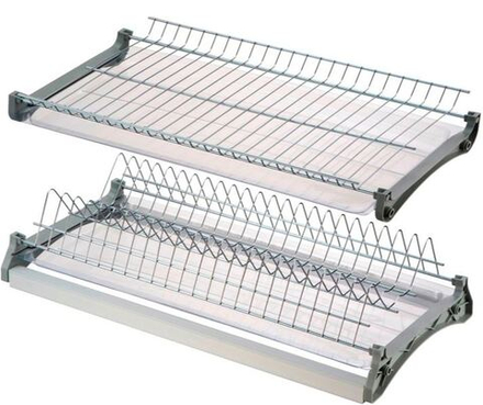 Сушилка Хром 400 двухуровневая с AL-рамкой (2 поддона)