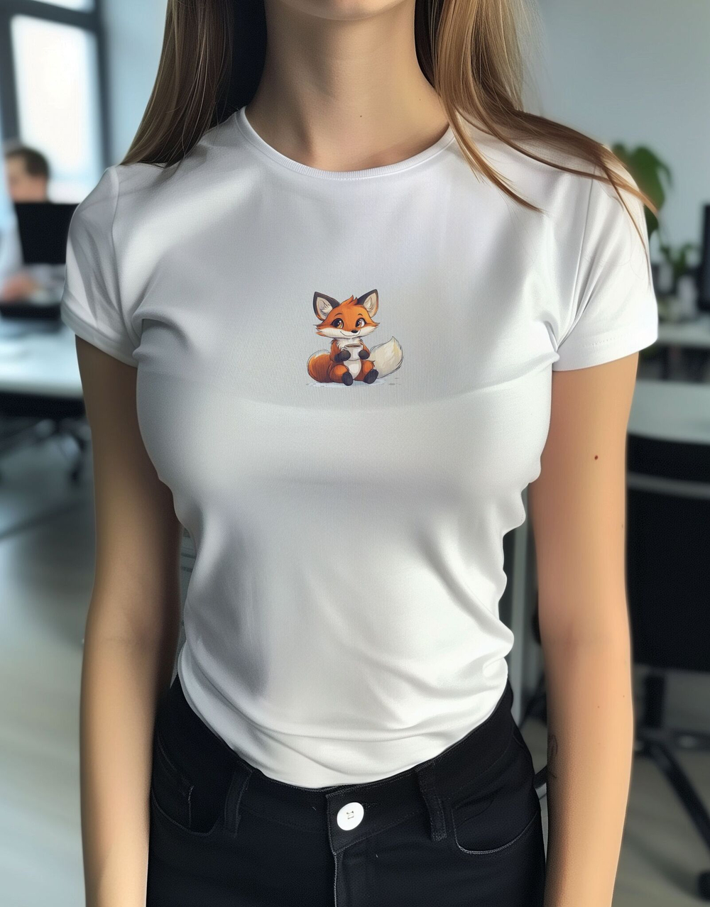Футболка женская с принтом