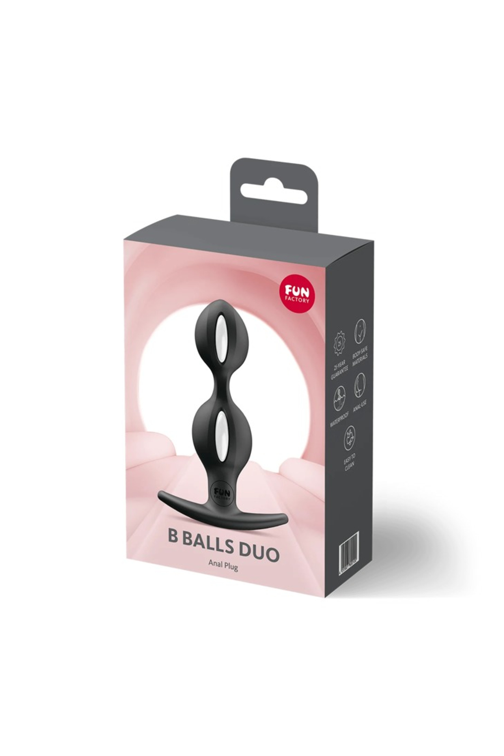 Fun Factory B Balls Duo - Анальная пробка со смещенным центром тяжести