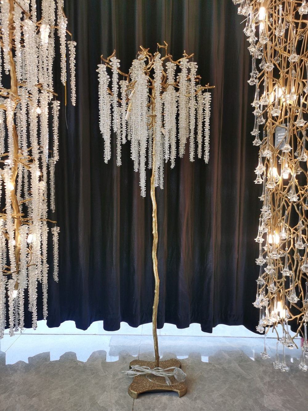 торшер Coral Crystals Copper II