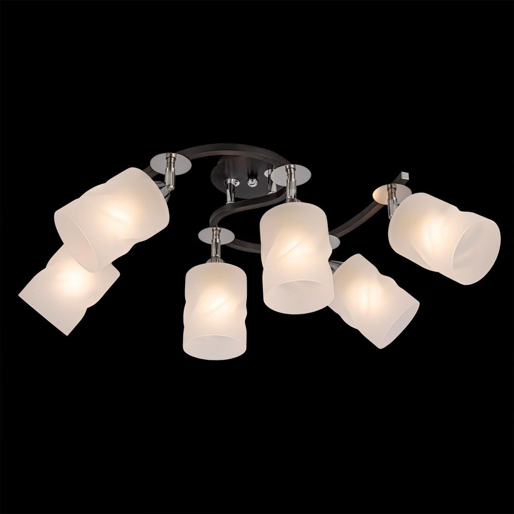 Citilux Сиерра CL119261 Люстра с поворотными плафонами Чёрная