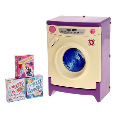 Стиральная машина с порошком, цвета МИКС