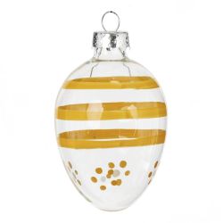 GAEM Набор из 6-ти изделий декоративных подвесных "Яйцо" (4*6,5), L14 W14 H4,5 см