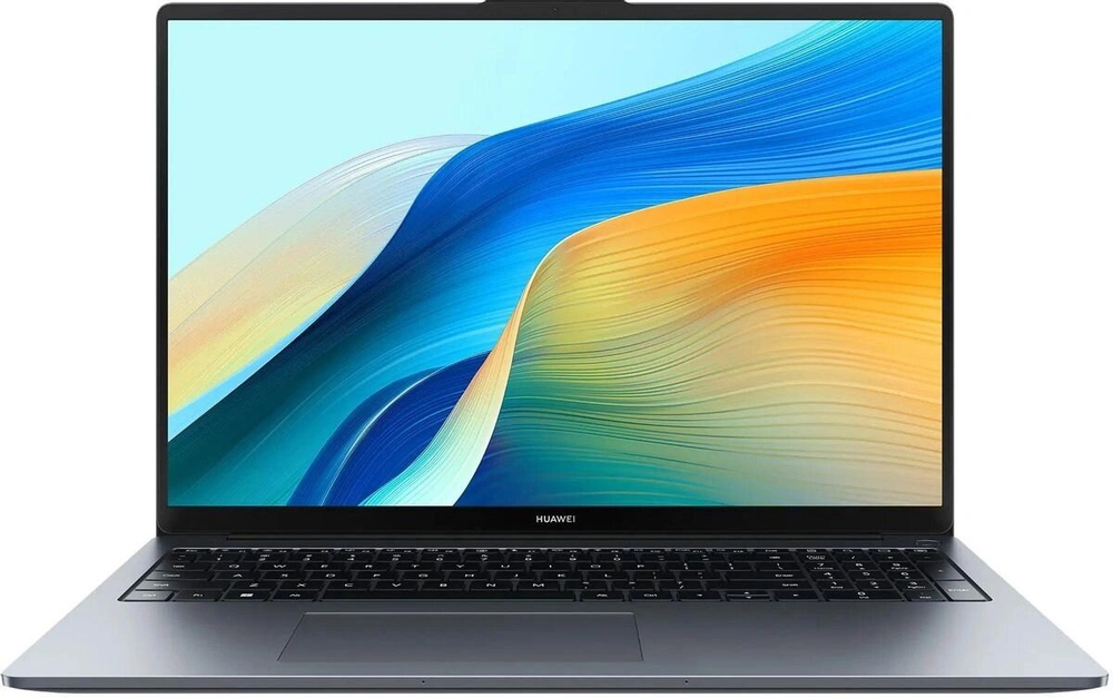 Ноутбук Huawei MateBook D 16 Космический серый 53014MTX (MCLG-X) (16" IPS, Intel Core i5 13420H, 2.1 GHz - 4.6 GHz, 16Гб, 512Гб SSD, Intel UHD Graphics, без ОС)