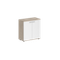 Шкаф низкий Сигма 800х400х825, 2-х дв., з.ст HDF