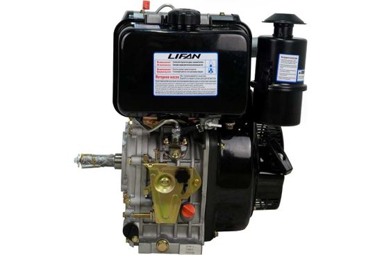 Двигатель дизельный "LIFAN" C188FD (10,6 л.с., эл стартер, катушка 6 А)
