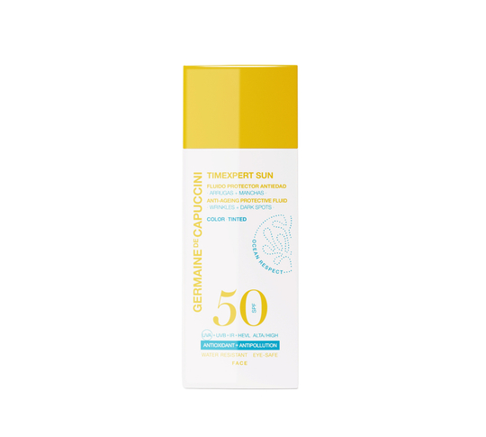 GERMAINE DE CAPUCCINI TE Sun Anti-Ageing Protective Fluid Tint SPF 50