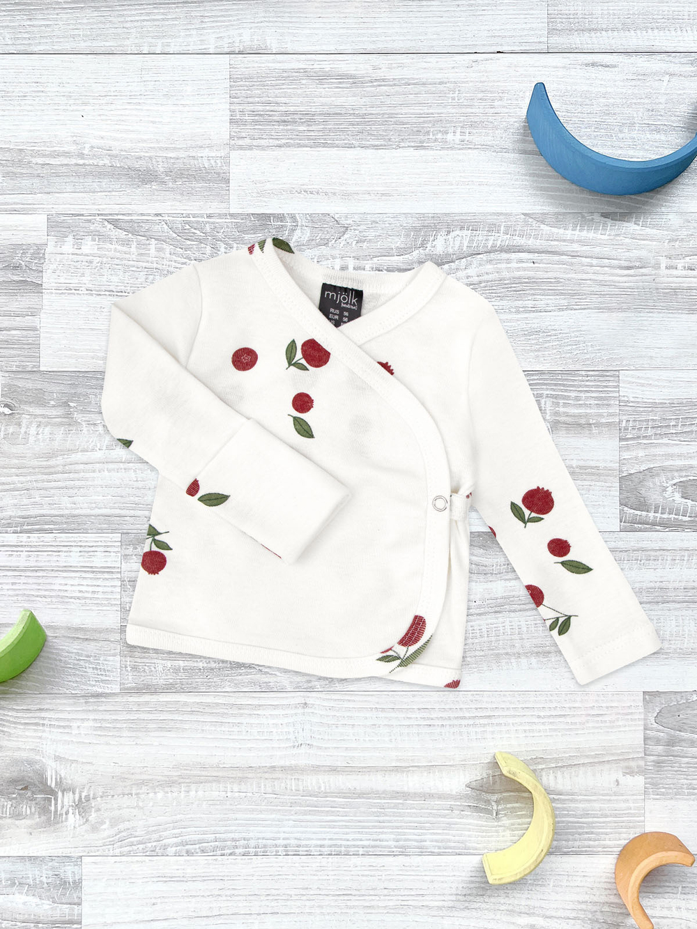 Распашонка Mjölk Брусника, уценка