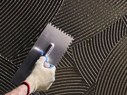 Как работать с плиточным клеем ОСНОВИТ БАЗПЛИКС АС10