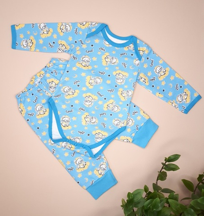 Комплект Спокойной ночи (голубой)