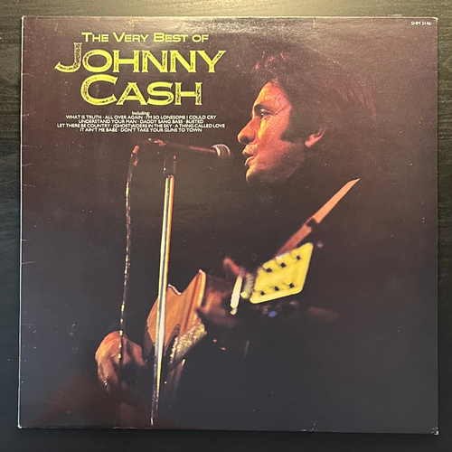 Johnny Cash ‎– The Very Best Of (Англия 1984г.)